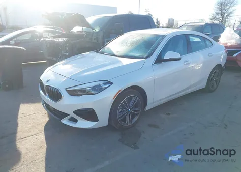 2024 BMW 228I Gran Coupe Sdrive z USA, uszkodzony, nr VIN WBA53AK00R7P22389